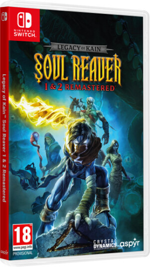 Legacy of Kain: Soul Reaver 1 & 2 Remastered Nintendo Switch Spill Legacy of Kain: Soul Reaver 1 & 2 Remastered Nintendo Switch Spill