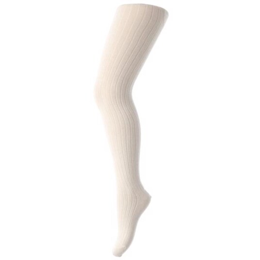 MP 130 Cotton Rib Tights 432 Offwhite 7 8 år/130