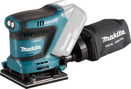 Makita Plansliper DBO480Z 112x102mm 18V Uten batteri Makita Plansliper DBO480Z 112x102mm 18V Uten batteri