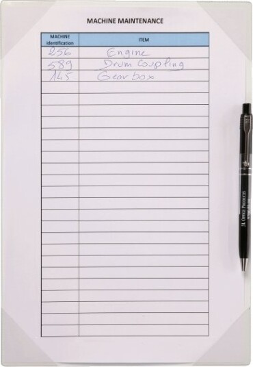 Selvklæbende Lommer Bnt Kang Easy Write 220X305x7mm A4 Hvid Pakke A 2 Stk