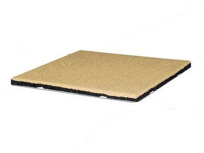 Fallmatte 45mm/Fallhøyde 1,51m EPDM+ 1x1m 66/RAL1014 Fallmatte 45mm/Fallhøyde 1,51m EPDM+ 1x1m 66/RAL1014