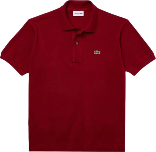 Lacoste Classic Fit L1212 Original Polo Shirt Burgundy XL Lacoste Classic Fit L1212 Original Polo Shirt Burgundy XL