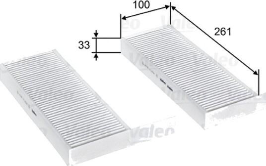 Kupefilter VALEO 715808 Kupefilter VALEO 715808