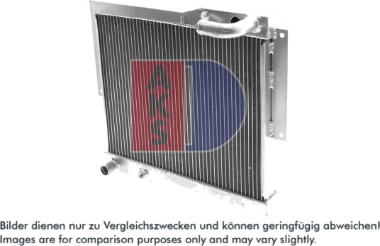 AKS DASIS 020036AL Radiator motorkjøling