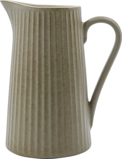 House Doctor Pleat kanne 21 cm grå/brun House Doctor Pleat kanne 21 cm grå/brun