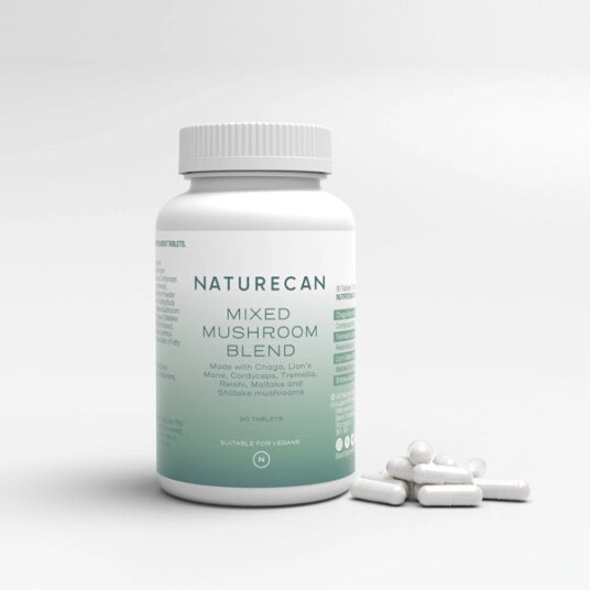 Blanding av lion's mane chaga og cordyceps 90st Blanding av lion's mane chaga og cordyceps 90st