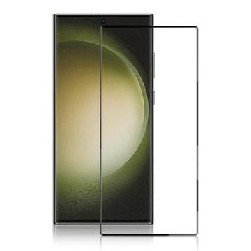 Samsung Galaxy S23 Ultra 5G Mocolo Full Dekning Skjermbeskytter - 9H - Svart Kant