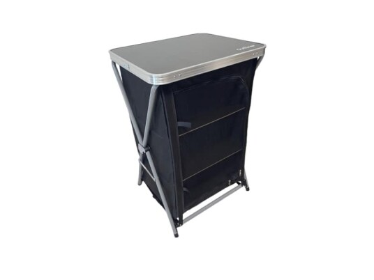 Folding camping table with cabinet Outliner 55x48x86cm