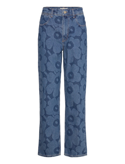 Marimekko Maridenim Barrel Unikko L - Blue - 29-30