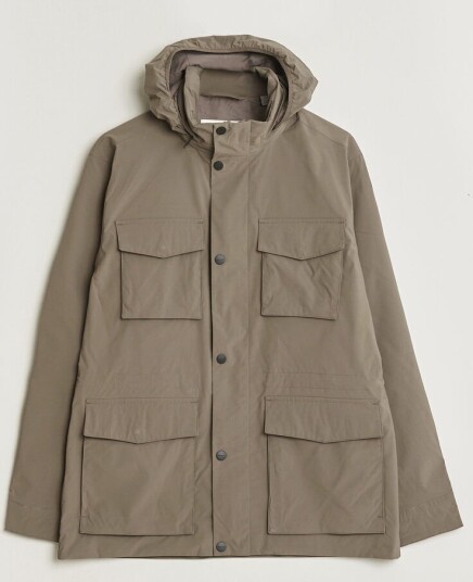 Gant Lightweight 4 Pocket Field Jacket Faded Taupe