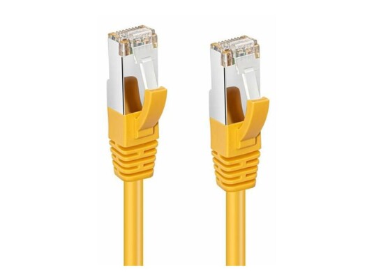 Microconnect Nettverkskabel Rj 45 Hann Til Rj 45 Hann 15 M Skjermet Beskyttet Tvunnet Parkabel Sttp Cat 6 Halogenfri Flertrådet Gul SSTP615Y