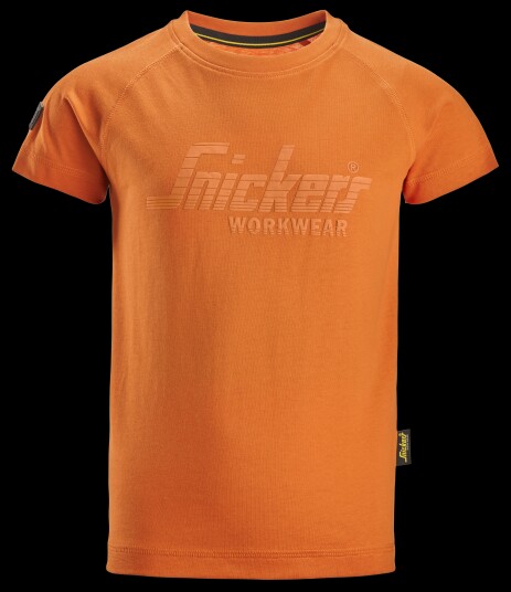 Snickers Workwear 7514-4100 T-skjorte junior oransje 122/128 Klær