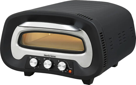 Nordic Sense Pizzaovn Elektrisk 2200 Watt - Black - 46.1X48.6X28.9CM x 46.1