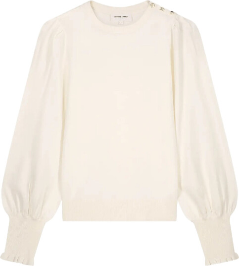 Fabienne Chapot Molly Balloon Pullover Cream S