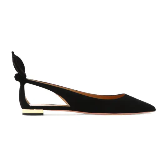 Aquazzura Dame Sko Svart 36 EU,