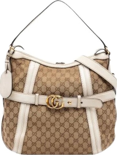 Gucci Vintage Dame Pre owned Beige ONE SIZE,