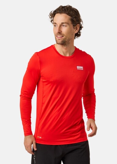 Active Top LS Huski Red XXL T shirts Active Top LS Huski Red XXL T shirts