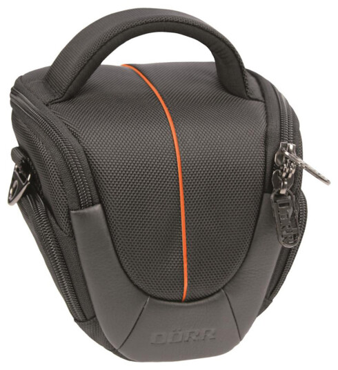 Dörr Yuma XS Hylster Kameraveske 125x120x80mm Svart/Oransje