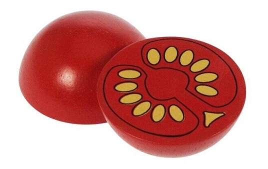 Bigjigs Wooden Half Tomato per piece