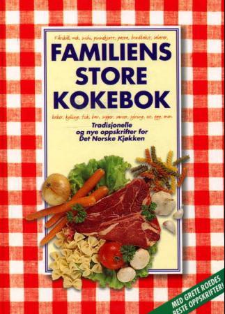 Familiens store kokebok, Pent brukt bok