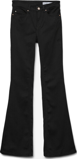 Vero Moda Flash Flared Jeans Sort S/32