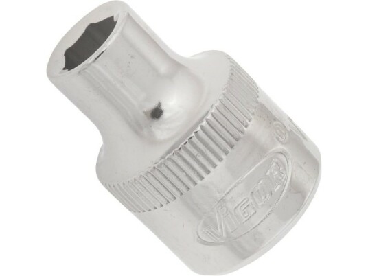 Vigor V2278n 3/8" Slaghylse med 10 mm Hode i Sølv