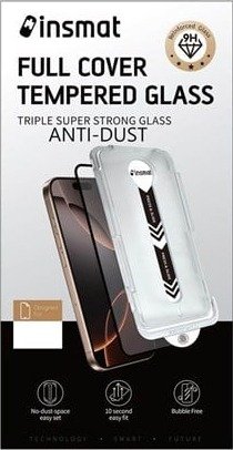 Insmat - screen protector for mobile phone - easy & anti-dust super full cover