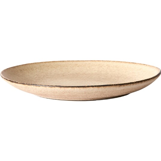 Muubs Yake Sidetallerken Mocha 22 cm