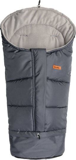 Sensillo 3-i-1 Kombi Vognpose Polar Fleece Grafitt/grø