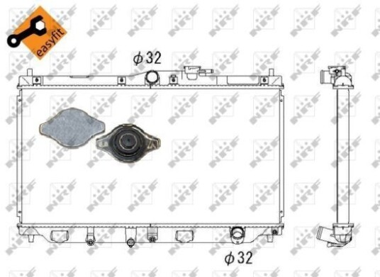 Radiator NRF 507728