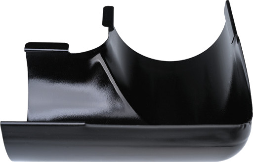 Plastmo svart stålgjæring nr. 11 90° innvendig