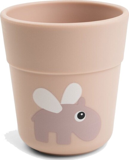 Done by Deer ™ Drikkekopp Foodie mini Happy clouds Rosa Done by Deer ™ Drikkekopp Foodie mini Happy clouds Rosa