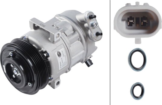 AC-kompressor HELLA 8FK 366 200-761