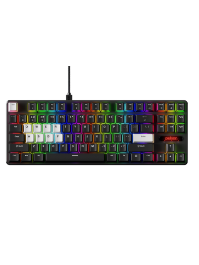 Pulsar PCMK 2 HE TKL ANSI Gamingtastatur Uten numpad Engelsk USA Svart Pulsar PCMK 2 HE TKL ANSI Gamingtastatur Uten numpad Engelsk USA Svart