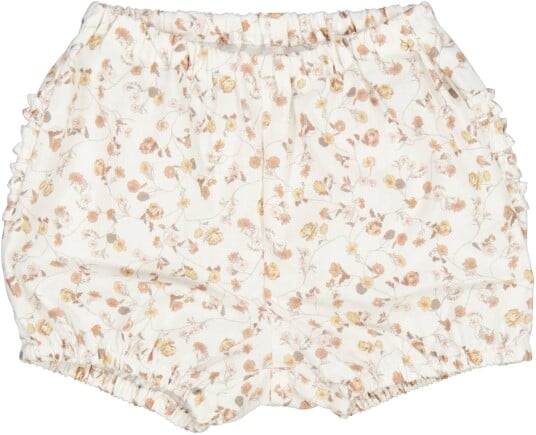 Wheat Nappy Pants Ruffles Flower Poppy (62 / 3 mnd)