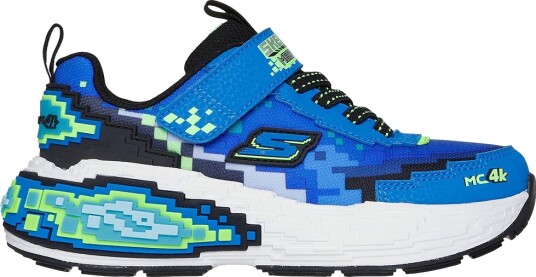 Skechers Sko MEGA Craft 4K Blue Skechers 32 Sko Blå Grønn Hvit Svart