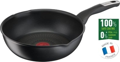 Tefal Unlimited G2557572 Rund All Bruk Panne Svart Titan 175 °C Aluminium