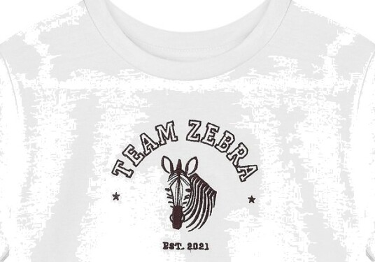 Fliink Sommer Zebra T Shirt White 98 Fliink Sommer Zebra T Shirt White 98