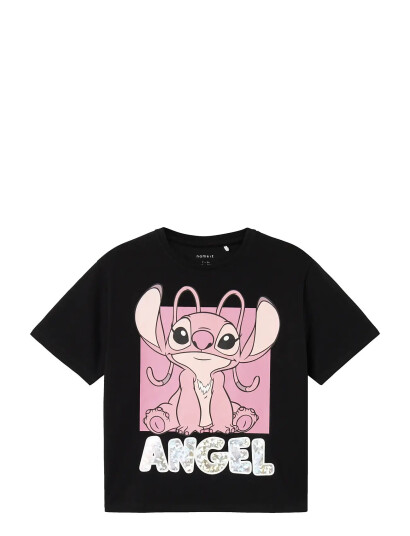 Name It Nkfnyri Stitch Ss Nreg Top Box Lnoos Wdi Black 110 Name It Nkfnyri Stitch Ss Nreg Top Box Lnoos Wdi Black 110
