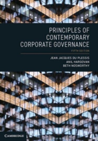 Principles of Contemporary Corporate Governance Principles of Contemporary Corporate Governance
