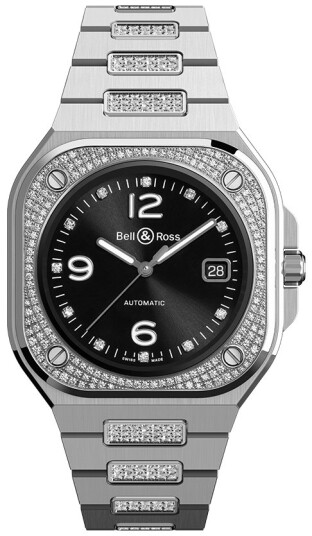 Bell & Ross Herreklokke BR05A BL STFLD/SFD BR 05 Diamond Bell & Ross Herreklokke BR05A BL STFLD/SFD BR 05 Diamond