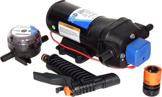 Jabsco HotShot HD5 Spylesett 12V 19 l u/slange