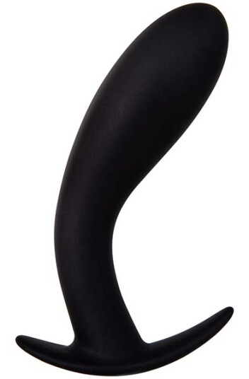 Silicone Anal Plug Black 14,5 cm