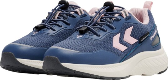 Hummel Sko   Bekkens lav Tex Jr   Flint Stone   Hummel   36   Sko Blå Hvit Marineblå Rosa