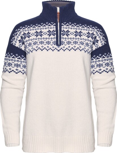 Gridarmor Women's Snøkrystall Half Zip Ullgenser White/Dark Navy White/Dk. Navy M Gridarmor Women's Snøkrystall Half Zip Ullgenser White/Dark Navy White/Dk. Navy M