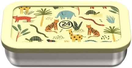 24Bottles Snackboks Matboks - 700ml - Jungle Friends