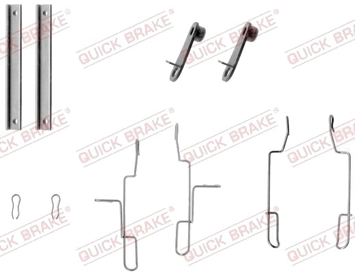 Monteringssett, bremseklosser QUICK BRAKE 109-1147