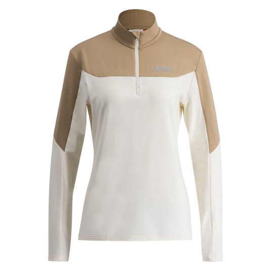 Swix Women"s Infinity Light Half Zip Snow White L Swix Women"s Infinity Light Half Zip Snow White L