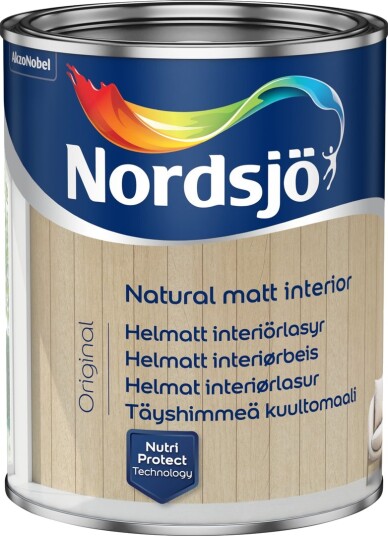 Nordsjø Natural Matt Interiørbeis 0.97L