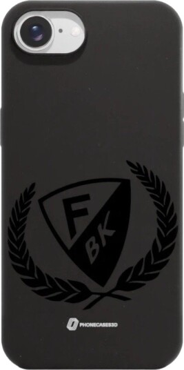 Phonecases3D iPhone 17e/16e Färjestad BK Compostable Case Svart FARJ1-IP16E
